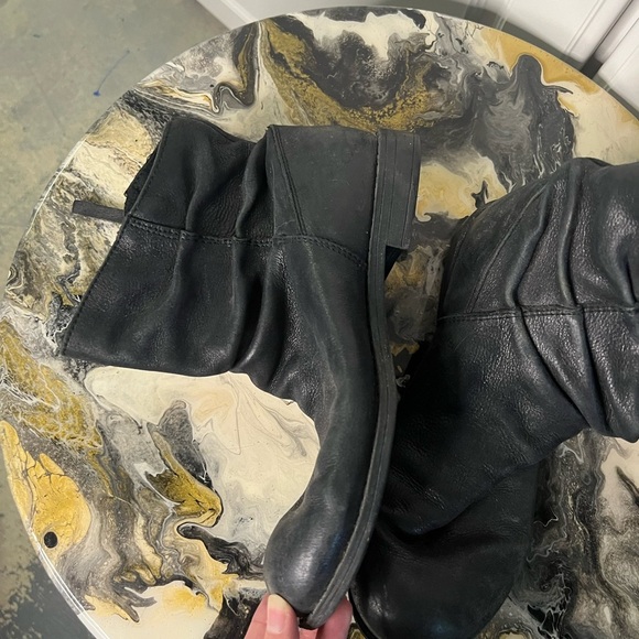 Nine West Vintage America Collection Leather Ankle Slouch Boot - Picture 5 of 9